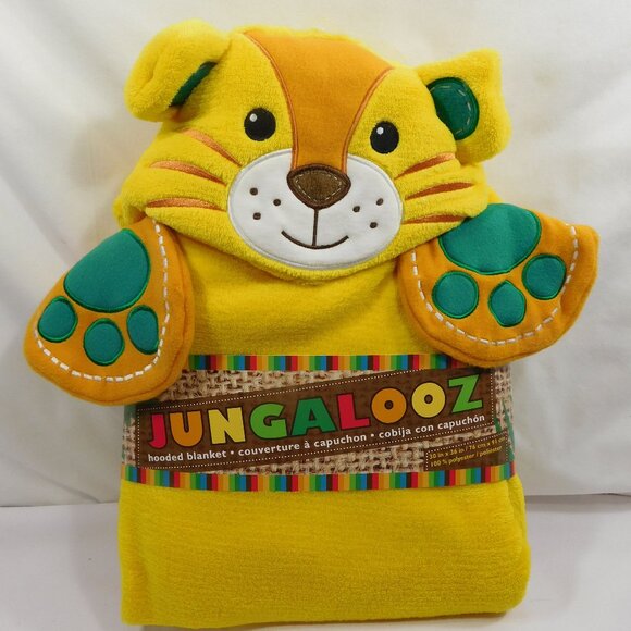 Baby - "Jungalooz" - Hooded Blanket - Picture 1 of 1